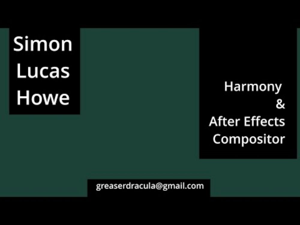 Simon Lucas Howe Compositing Demo Reel
