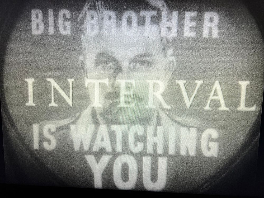 Big brother is watching you with an interval 