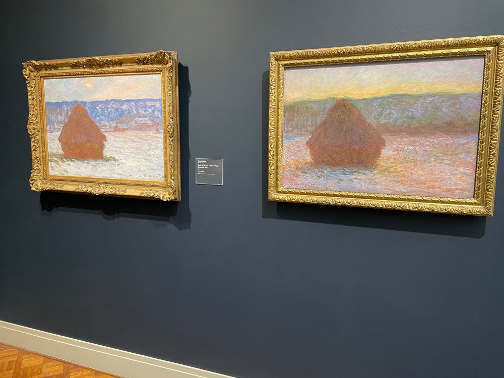 Stack of Wheat series by Claude Monet