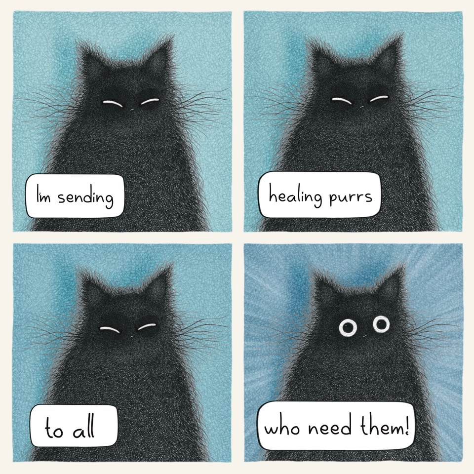 Healing purrs
