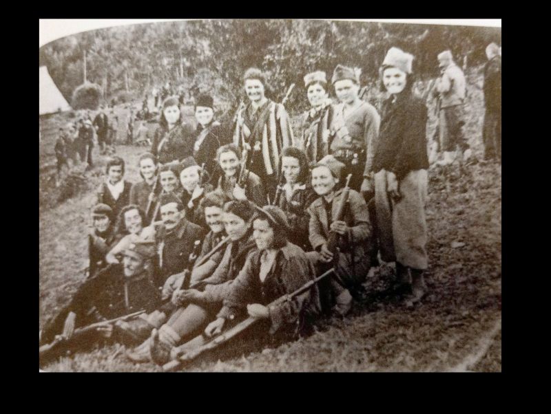 Yugoslav partisans.
Fourth Montenegrin Proletarian Brigade, Bosnia, 1942. 