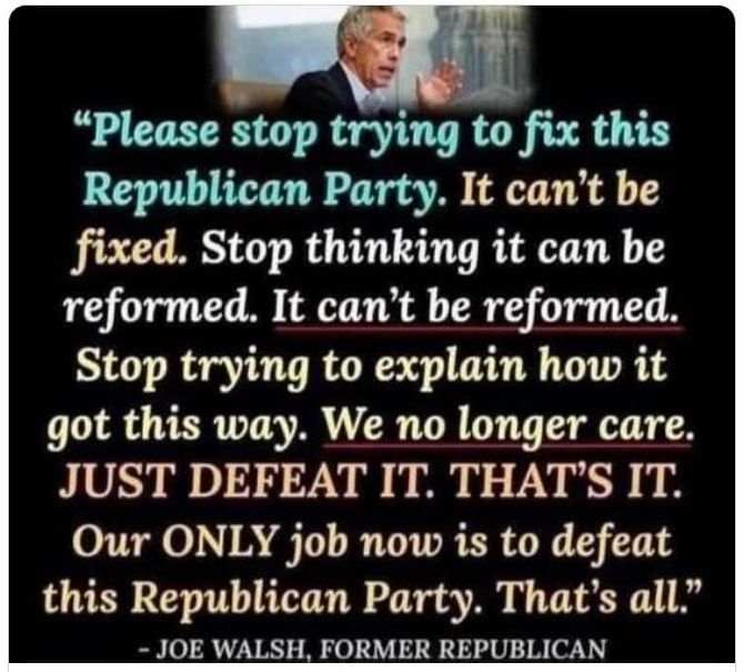 FU to the entire republican party.