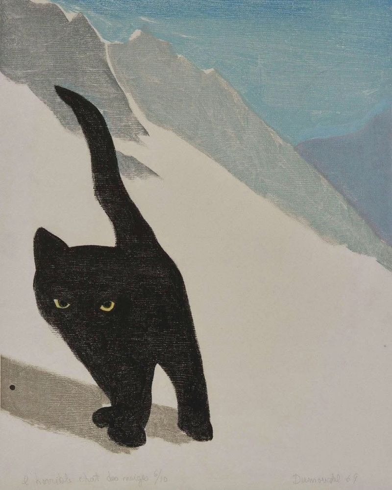 "The Horrible Snow Cat"
Art by Albert Dumouchel
1969