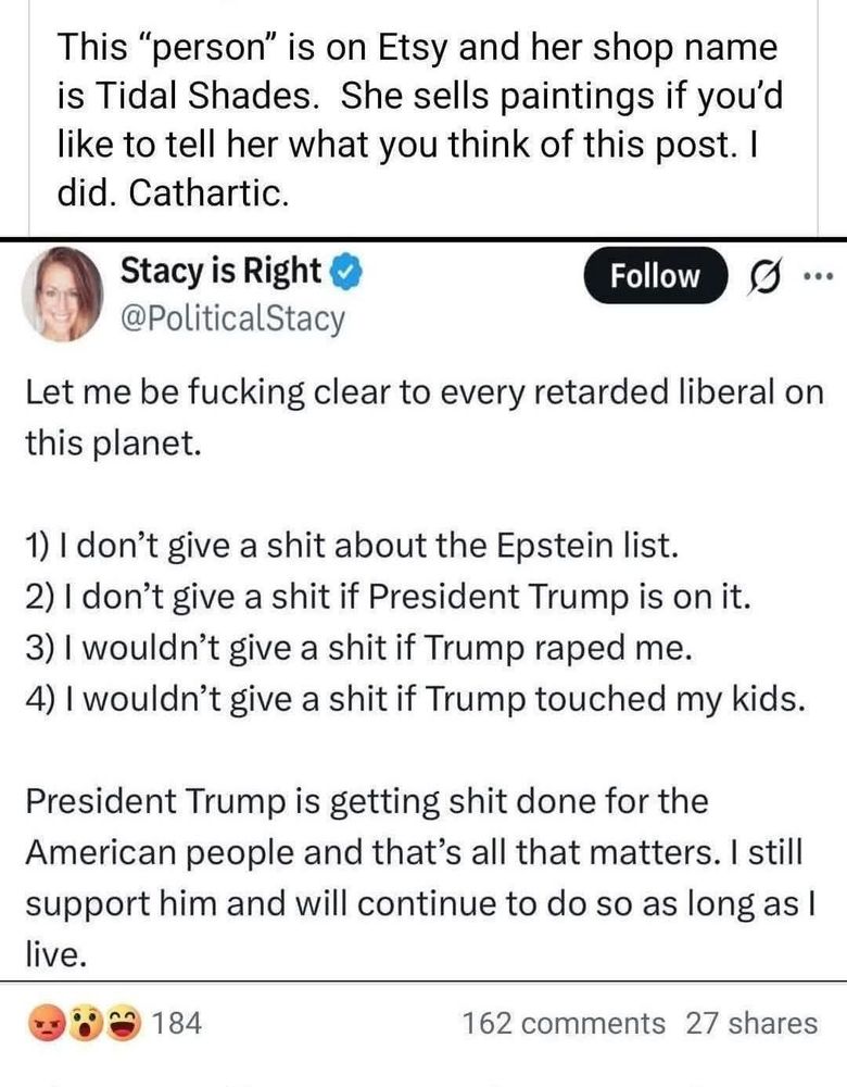 Stacy is wrong