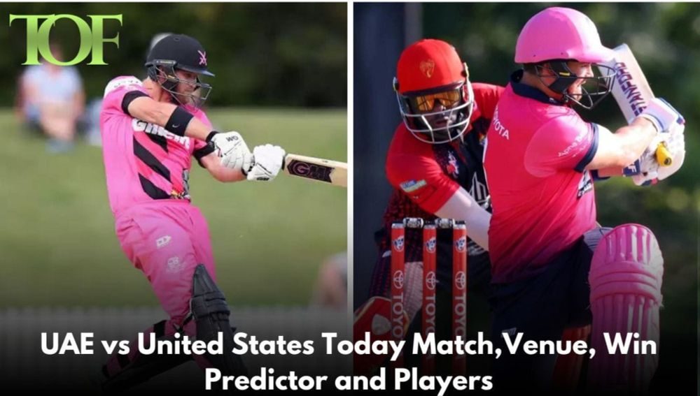 UAE Vs United States Today Match, Venue, Win Predictor And Players