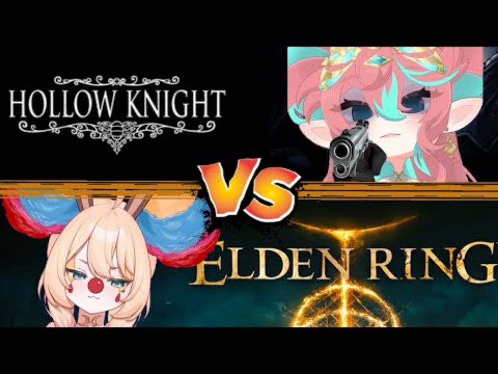 BriAtCookiebox vs Amora Lumina (Elden ring vs Hollow knight bingo)