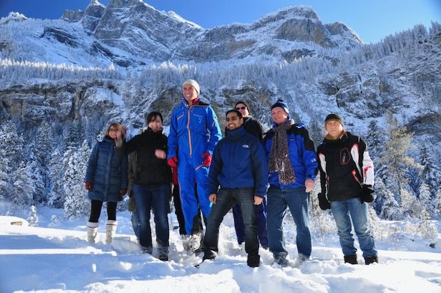 Steve in the Berner Oberland at a memorable Brown Lab retreat a dozen years ago. 