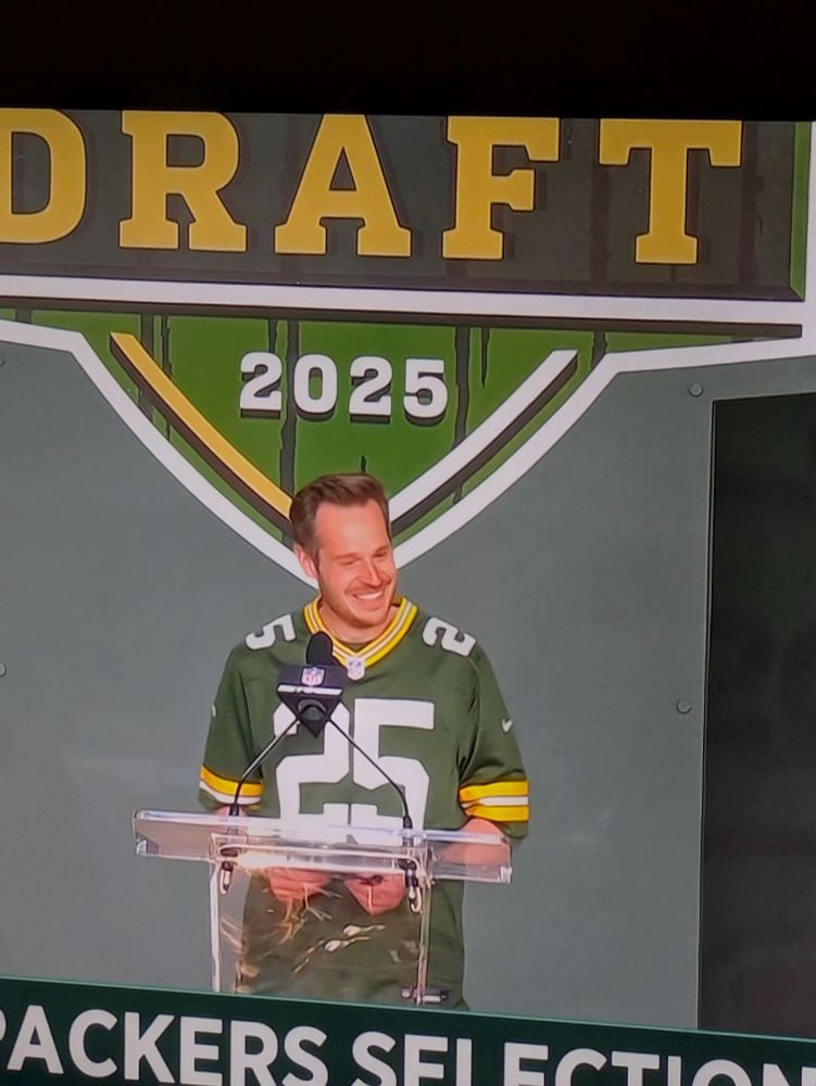 Tom Grossi at the NFL Draft
