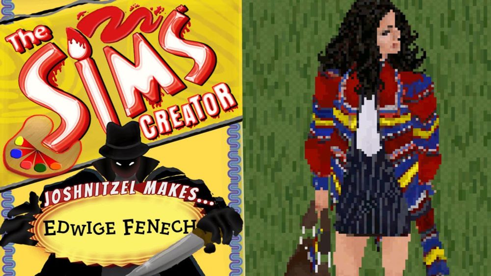 🎨 The Sims Creator | Making of Edwige Fenech 🖌️ (The Sims 1)