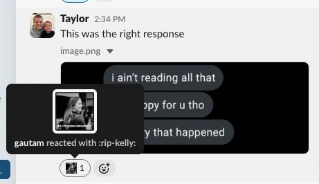 Slack emoji called :rip-Kelly: