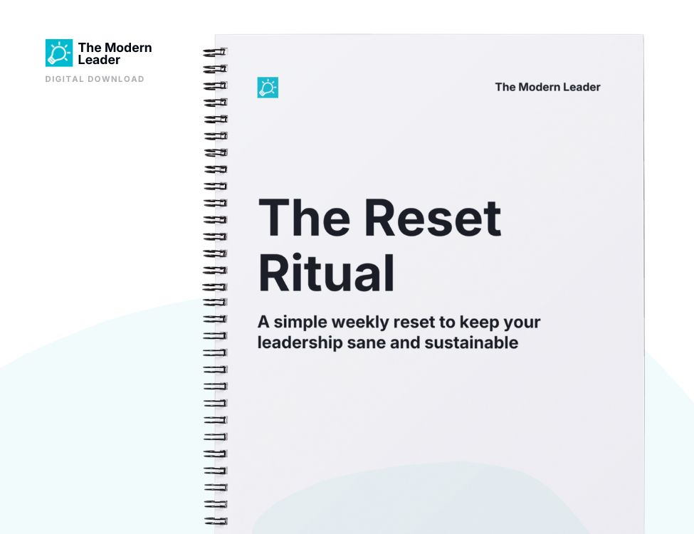 The Reset Ritual digital download preview