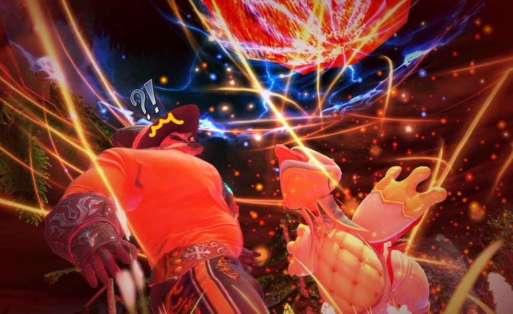 *Nugget casts Choco-meteor*