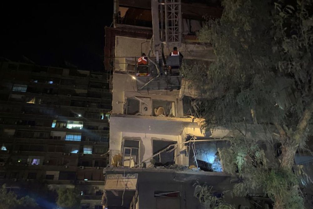 Israeli strike on residential building in Syria's Damascus kills seven civilians, state media says