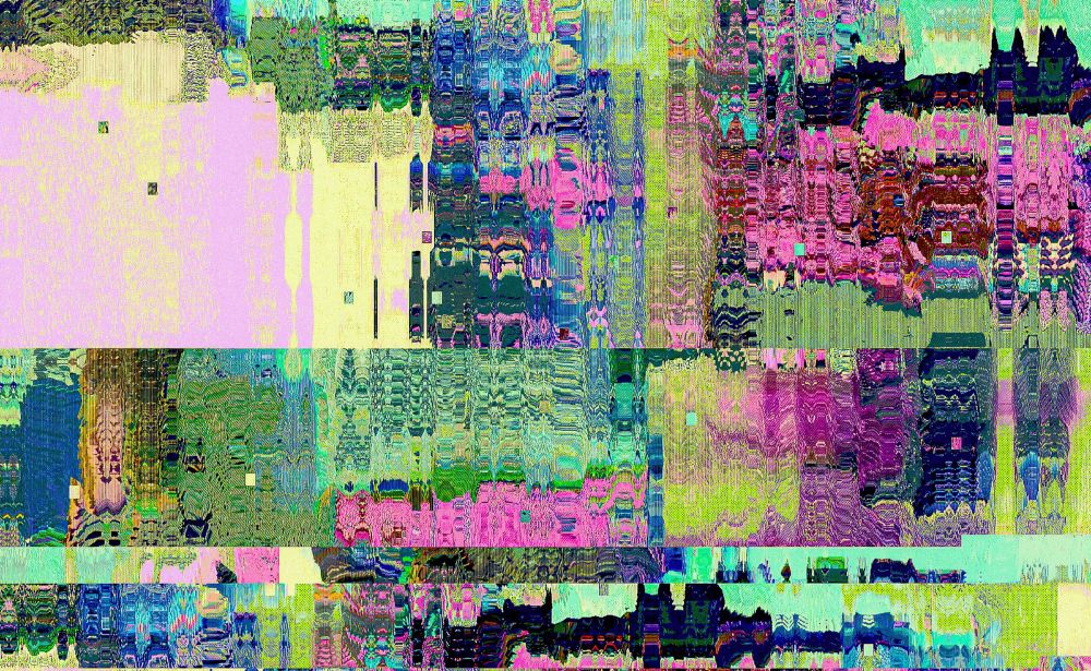 glitch inspired abstraction by MissMojo