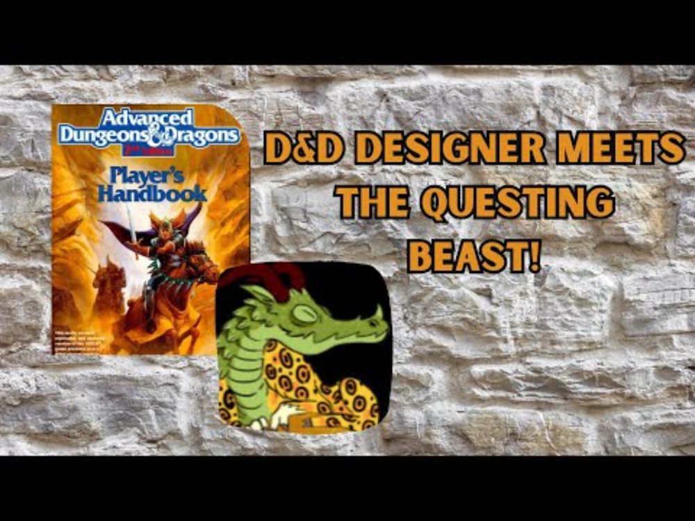 D&D Designer Meets the Questing Beast! Ep. 61