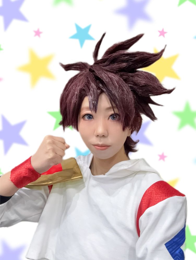 魔●創造伝ワ●ルのコスプレです。
個人のファン活動であり公式関係各所とは関係ございません。
また、衣装ウィッグ全て自作のため販売はいたしておりません。