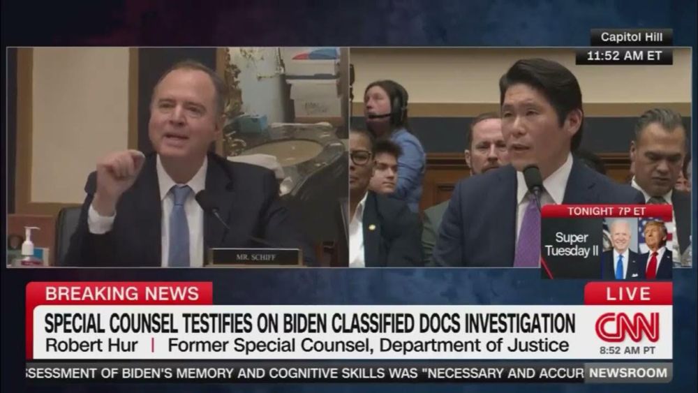 Adam Schiff brings the heat