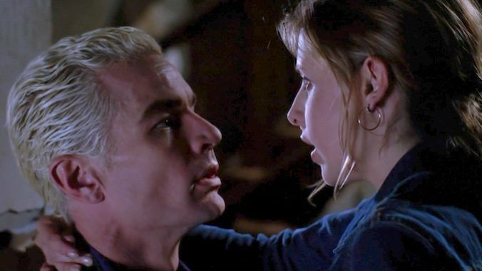 Spike and Buffy … have a moment.