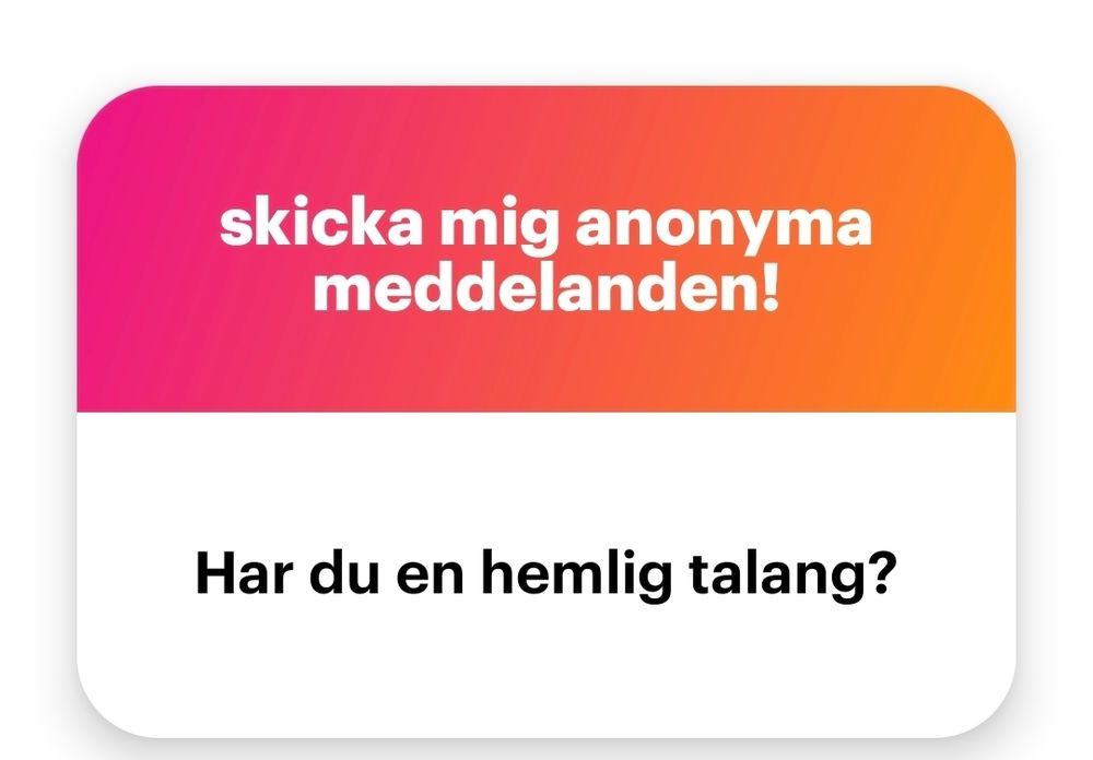 Ngl-fråga: Har du en hemlig talang? 