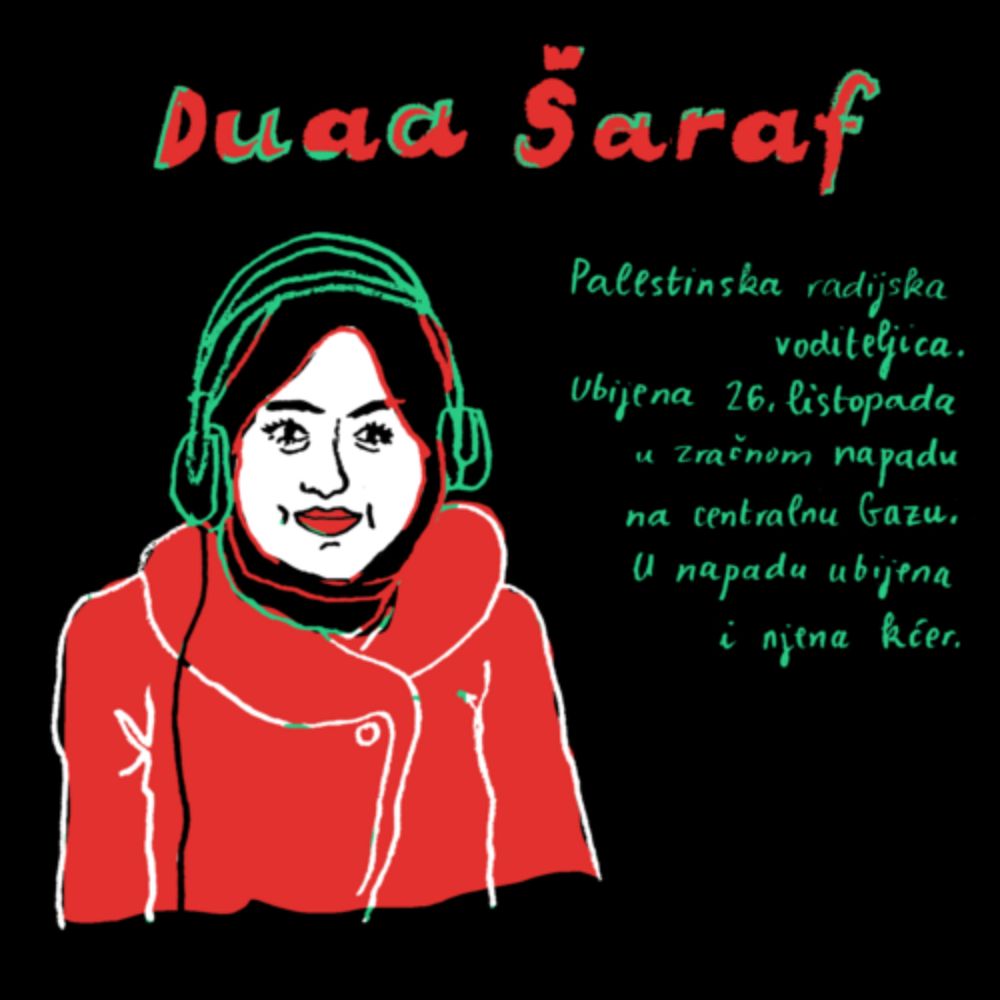 #IFJBlog - Croatia: Honouring journalists in Gaza with daily illustrations / IFJ