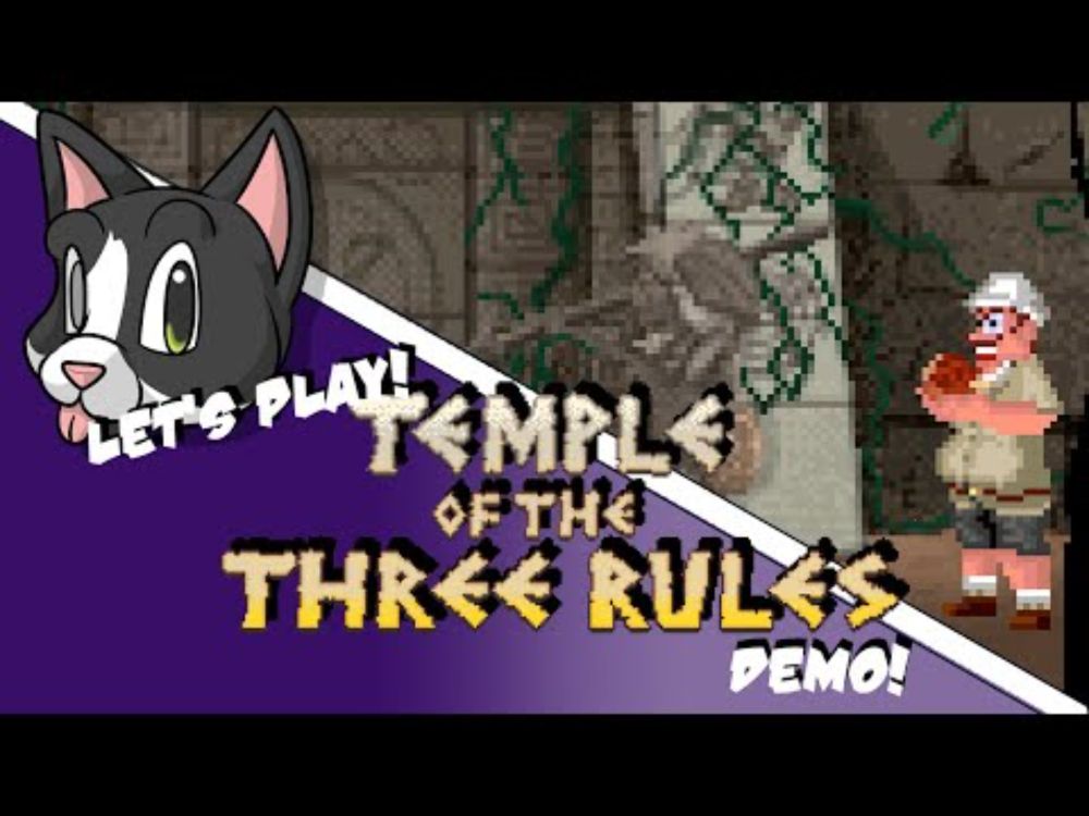 A Game Where There is Three Rules | Temple of the Three Rules Demo!