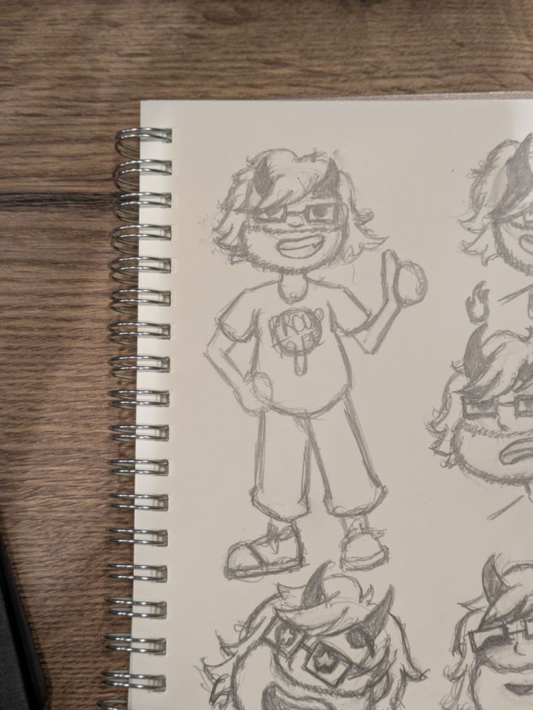 A sketch of IFJ's redesigned avatar 