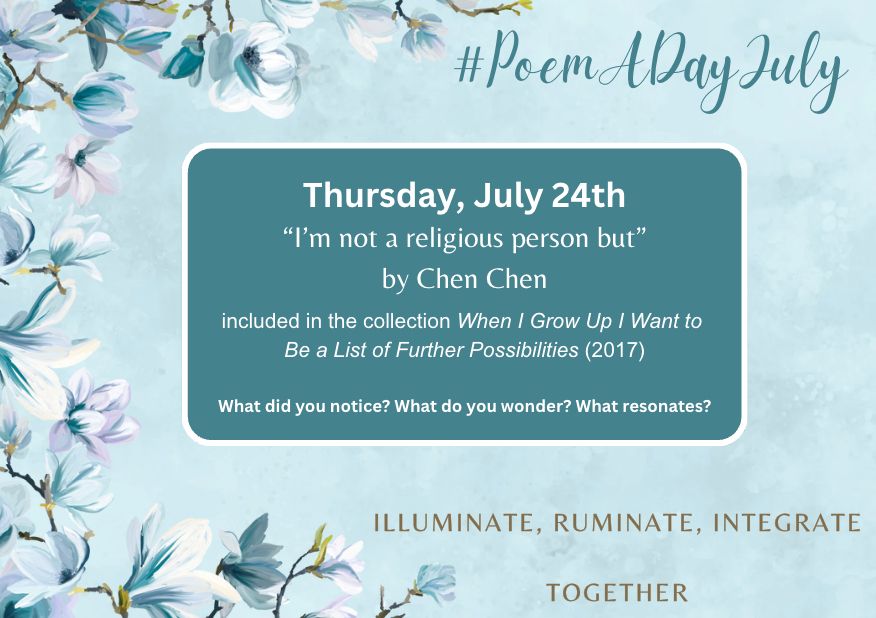 Intro image for "I’m not a religious person but" by Chen Chen