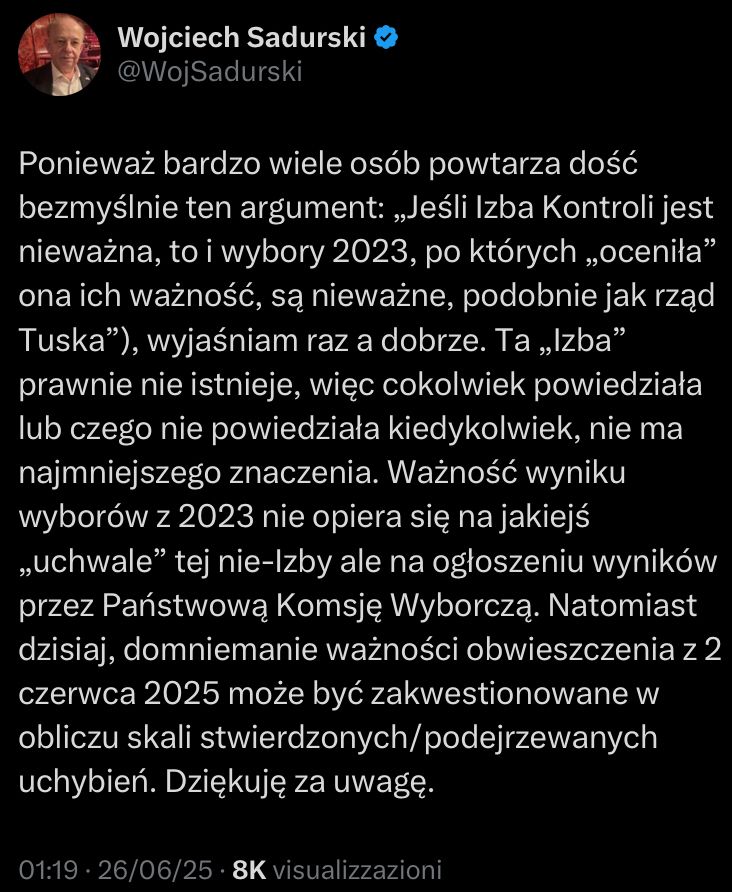 Prof Sadurski 