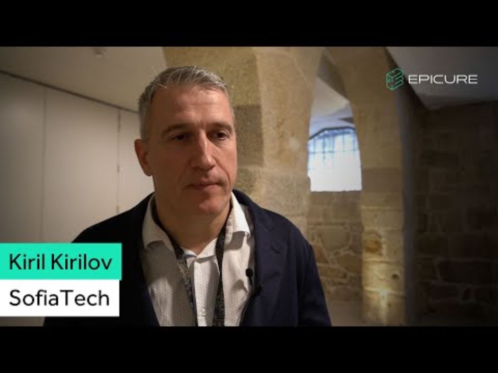 Meet EPICURE partners: Sofia Tech (Kiril Kirilov)