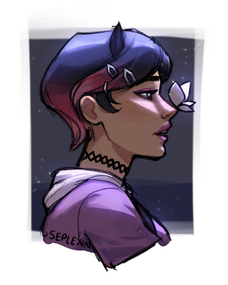 clove from valorant fanart