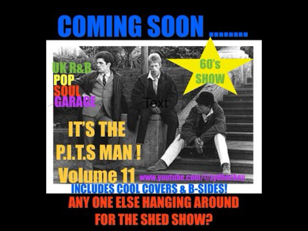 IT’S ….. THE P.I.T.S MAN VOL.11 COOL COVERS ,60'S, BEAT , B-SIDES ETC