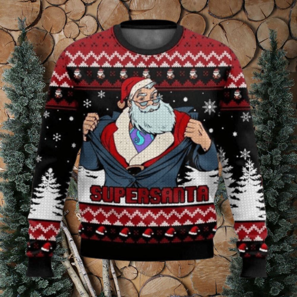 Supersanta Ugly Christmas Sweater, hoodie, sweater, long sleeve and tank top