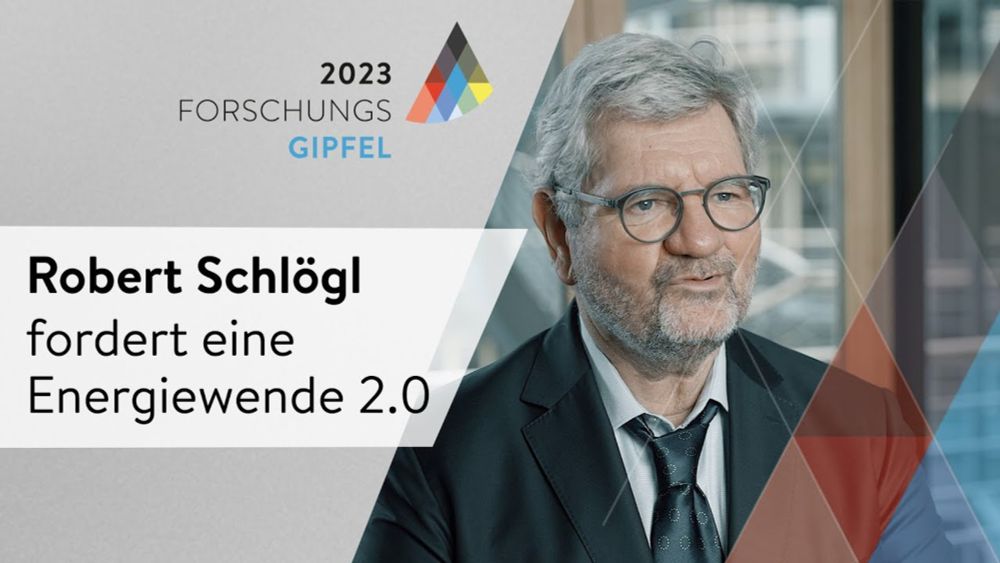 Forschungsgipfel 2023: Robert Schlögl fordert eine Energiewende 2.0