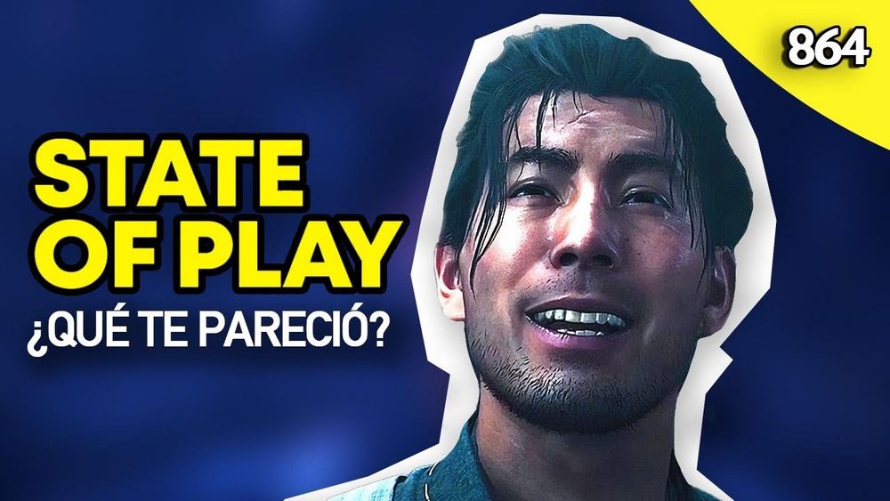 Imagen del protagonista del nuevo Onimusha junto al número 864 y el texto "State of Play: ¿Qué te pareció?"