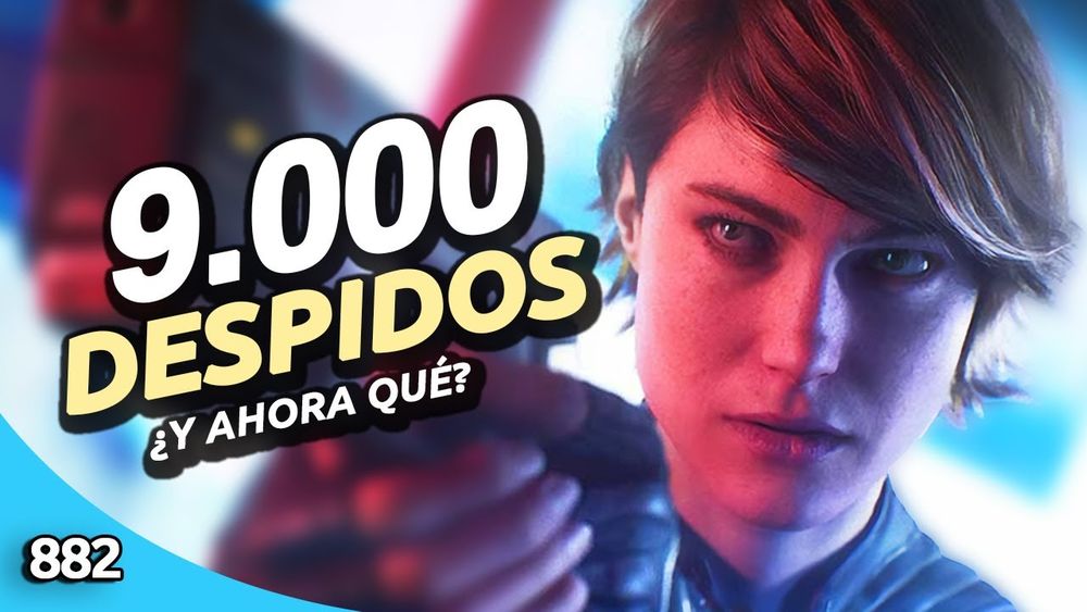 Imagen de Joanna Dark en el reboot de Perfect Dark, recién cancelado. El texto superpuesto indica "9.000 despidos. ¿Y ahora qué?"