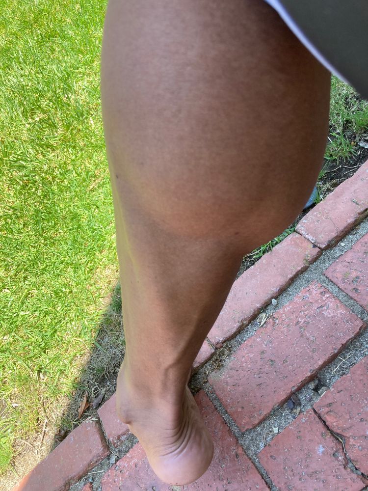 Possibly a cantaloupe with a tan?