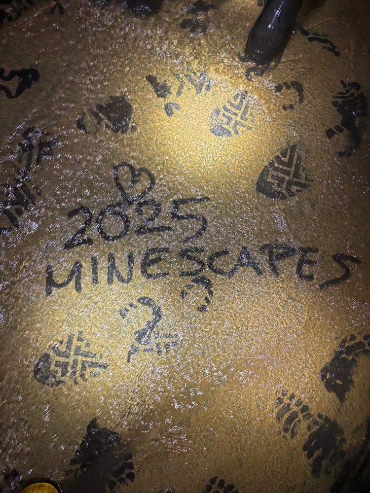 Minescapes 2025 in the mine