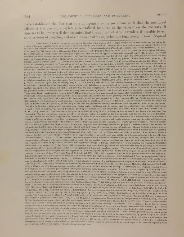 a short page of text with an oversized footnote, from The Medical and Surgical History of the War of the Rebellion