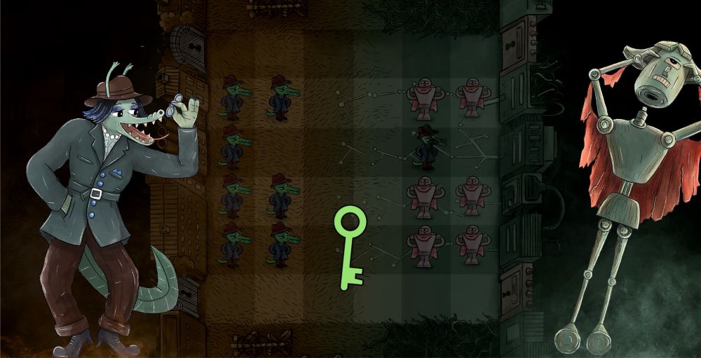 Alien celebrating that they caught a robot infiltrator