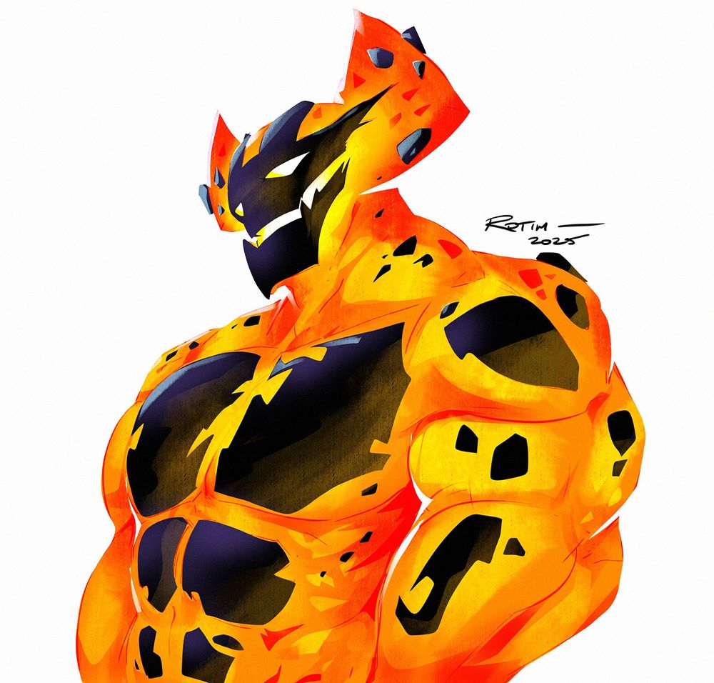 Illustration of my OC, Cinder that I drew up.