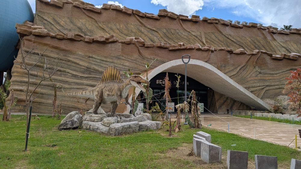 Antalya expo dinosaur exhibition.