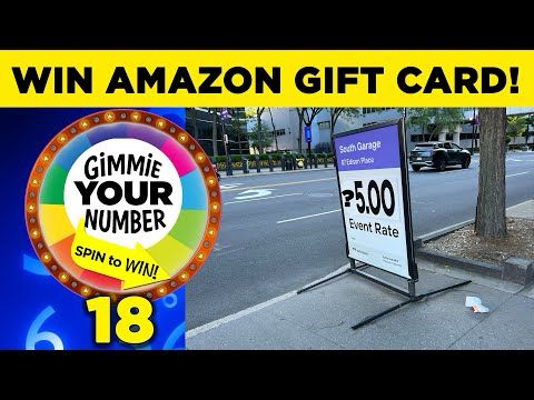 WIN Amazon Gift Card - Gimme Your Number & Spin to Win FINALE: Prudential Center Parking Cost # 18