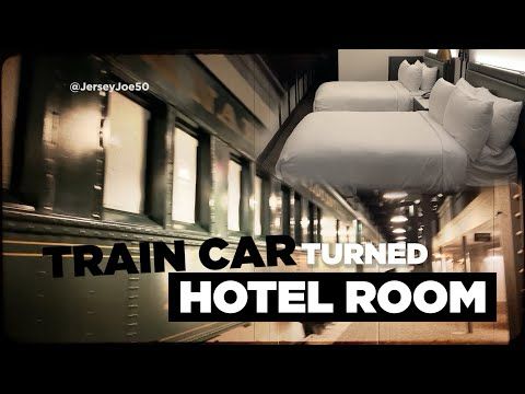 We Slept in a Train Car Turned Hotel: One of the Most Unique Hotel Rooms in USA [Jersey Joe # 785]
