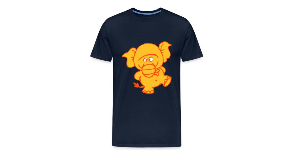 Mens Premium T-Shirt | Cheerful Madness!! Cartoon Animals