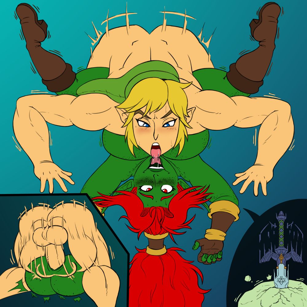 Link ramming Fleatrollus in a mating press