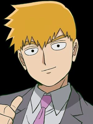 A blonde guy from mob pyscho