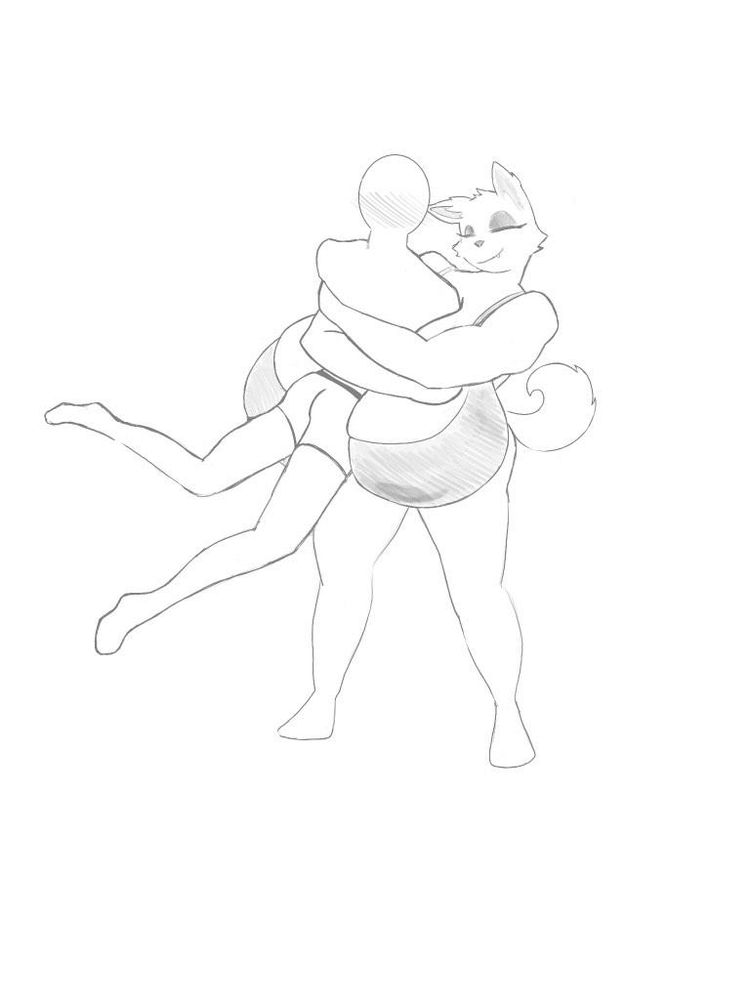 Maple glomping anon so hard they end up balls deep in their clevage 