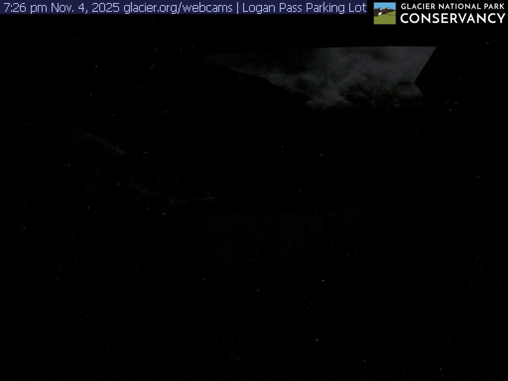 Logan Pass Parking Lot, Glacier National Park