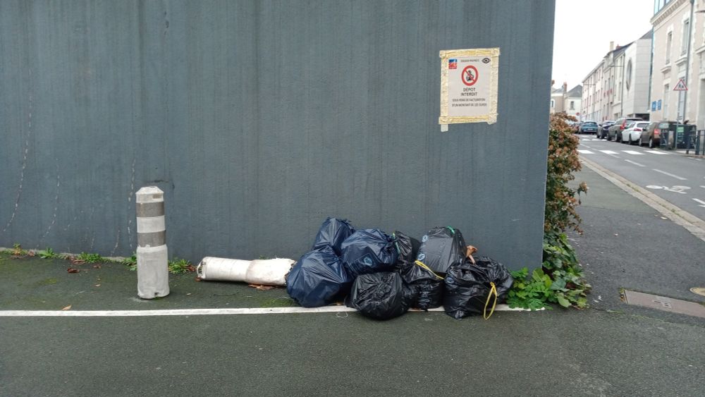 angers depôt sauvage