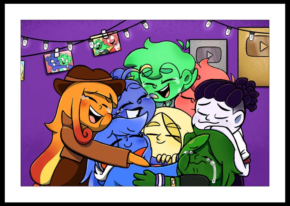 Foto :3

Me coloquei e aos outros personages que não estavam na foto na arte (a Pessy, Azedo e Jay) ,a arte original que é a ultima só com Zulmi, Torajo, Morajo e Linn e o background não fora criados por mim, créditos para a Equipa de designers de mundo do Torajo, a arte não é oficial!